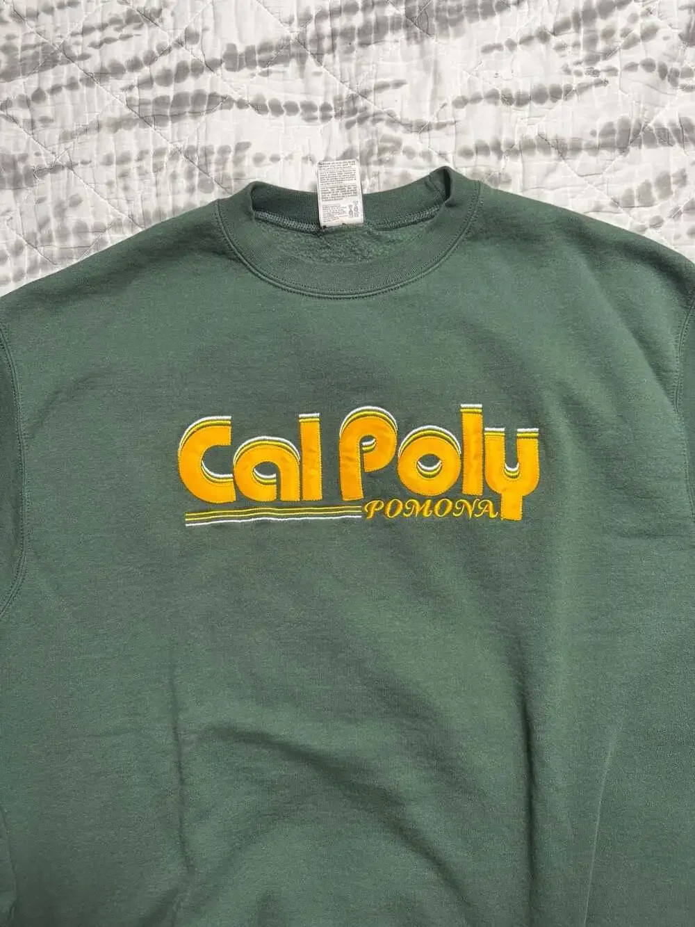 Champion Cal Poly Pomona Green Crewneck Sweatshirt XL